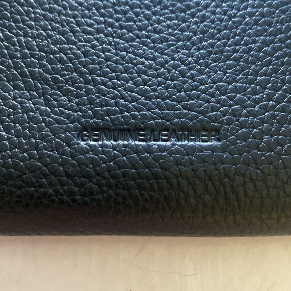 LODIS Black Textured Zip Around Wallet - Picture 2 of 5